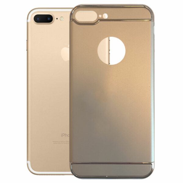 Fit Fashion – Hardcase Hoesje –  Geschikt voor iPhone 7 Plus – Goud