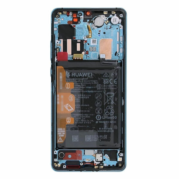 LCD / Scherm met frame en batterij voor Huawei P30 Pro – Breathing Crystal