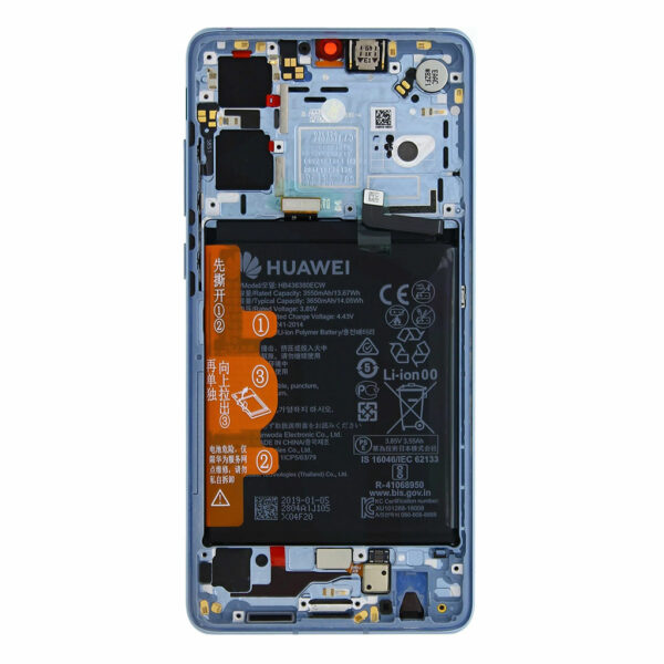 LCD / Scherm met frame en batterij voor Huawei P30 – Breathing Crystal