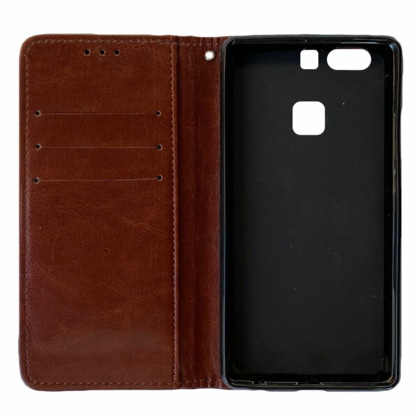 Huawei – P9 Plus – Book case – Bruin