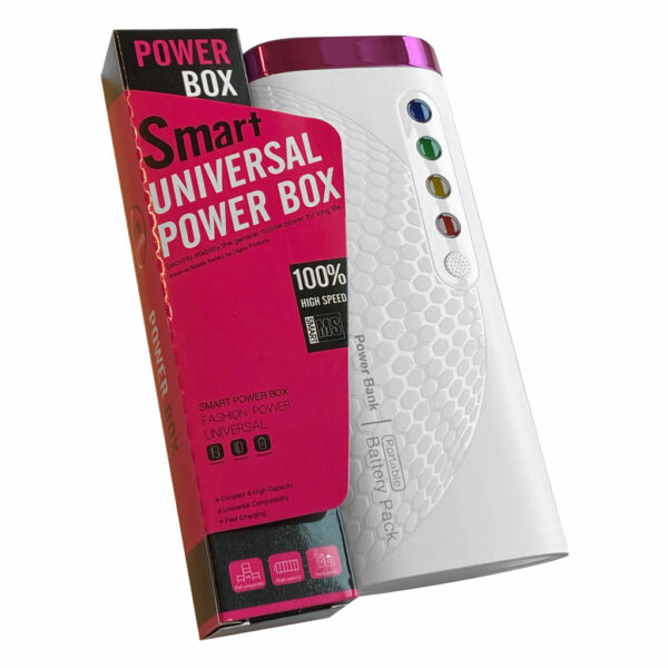 Khocell – Power Box – Powerbank – 20.000 mAh – Roze