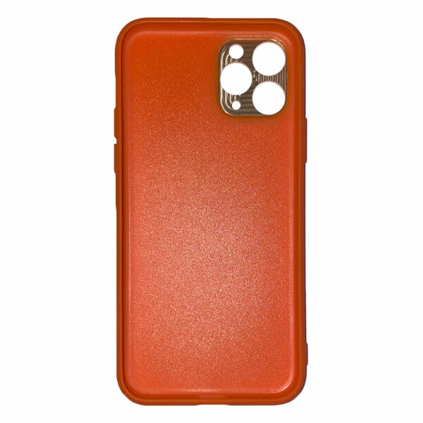 Siliconen/Hardcase hoesje voor Apple iPhone 11 Pro Max – Oranje