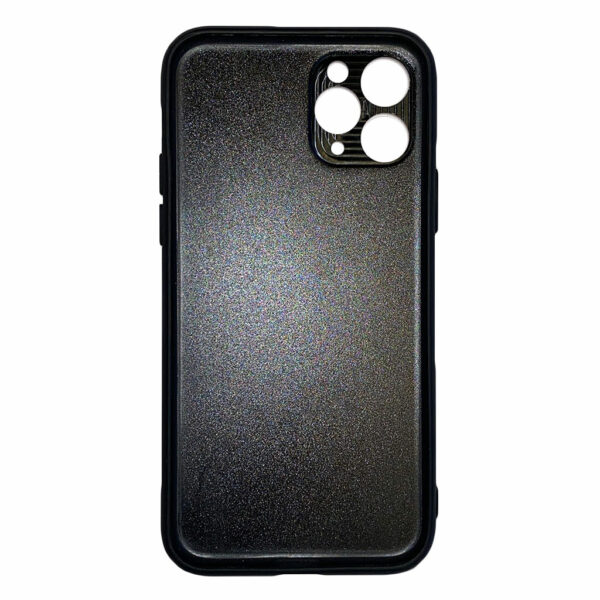 Siliconen/Hardcase hoesje voor Apple iPhone 11 Pro Max – Zwart