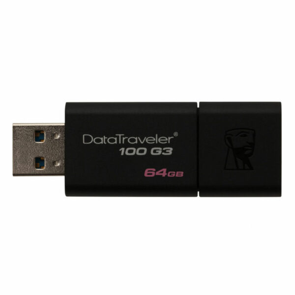 Kingston – USB-Stick Datatraveler 100 G3 – 64 GB – Zwart