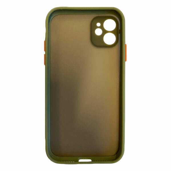 My Choice – Siliconen/Hardcase hoesje voor Apple iPhone 11 – Licht Groen