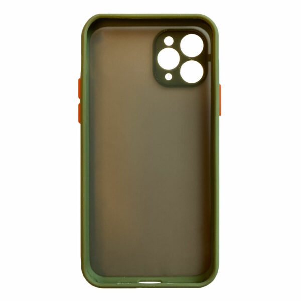 My Choice – Siliconen/Hardcase hoesje voor Apple iPhone 11 Pro – Licht Groen