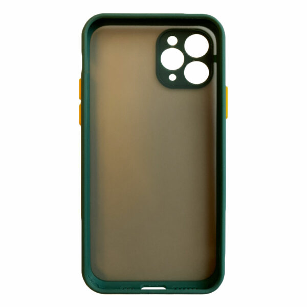 My Choice – Siliconen/Hardcase hoesje voor Apple iPhone 11 Pro – Donker Groen