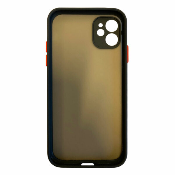 My Choice – Siliconen/Hardcase hoesje voor Apple iPhone 11 – Zwart