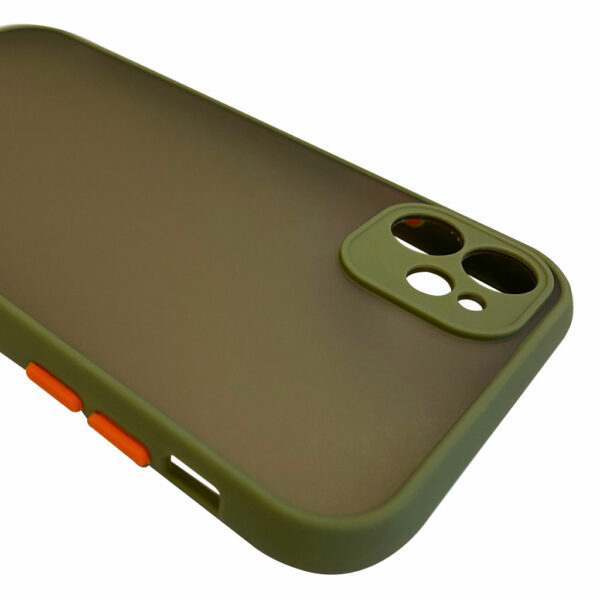 My Choice – Siliconen/Hardcase hoesje voor Apple iPhone 12 – Licht Groen