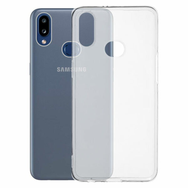 Siliconen hoesje voor Samsung Galaxy A10S – Transparant