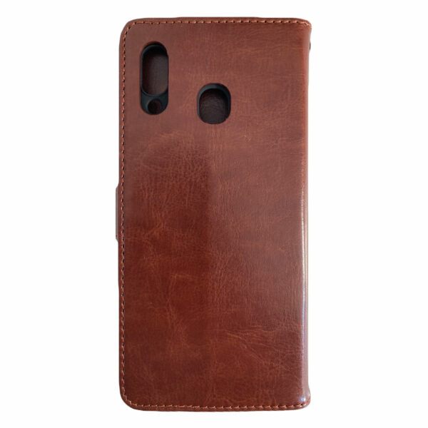 Samsung – Galaxy A30 – Book case – Bruin