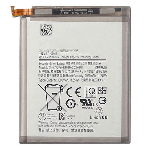 Batterij / Accu voor Samsung Galaxy A10S SM-A107F / A11 SM-A115F / A20S SM-A207F