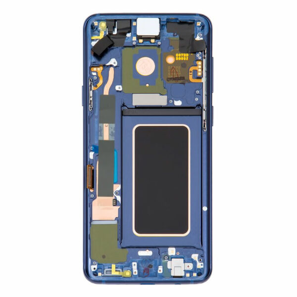 LCD / Scherm met frame voor Samsung Galaxy S9 Plus – Origineel – Service pack – Blauw