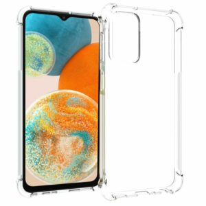 Siliconen hoesje voor Samsung Galaxy A23 4G/5G – Schok bestendig – Transparant