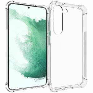 Siliconen hoesje voor Samsung Galaxy S23 Plus – Schok bestendig – Transparant