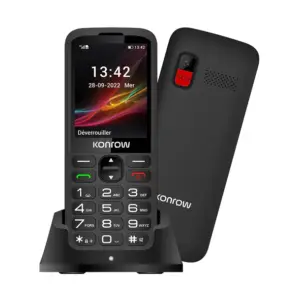 Konrow - Senior 280 Next - Black - frond and back side