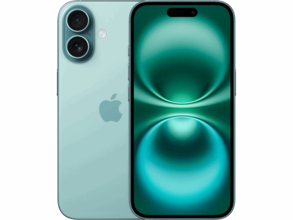 iPhone 16 - Blauwgroen