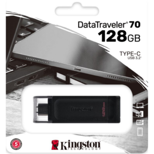 Kingston DataTraveler 70 128GB USB-C 3.2 Gen.1 - DT70-128GB