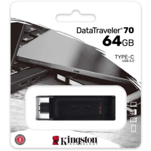 Kingston DataTraveler 70 64GB USB-C 3.2 Gen.1 - DT70-64GB