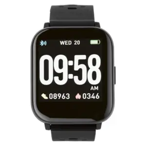 Silver Crest - Smart Watch - Black