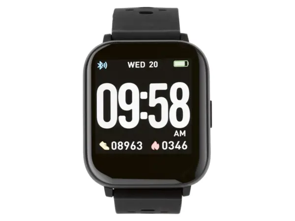 Silver Crest - Smart Watch - Black