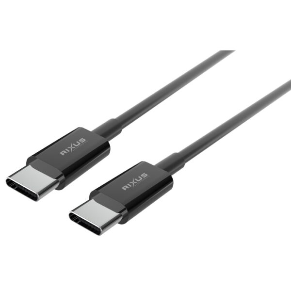 Rixus Universal USB-C Cable - 2m - Black