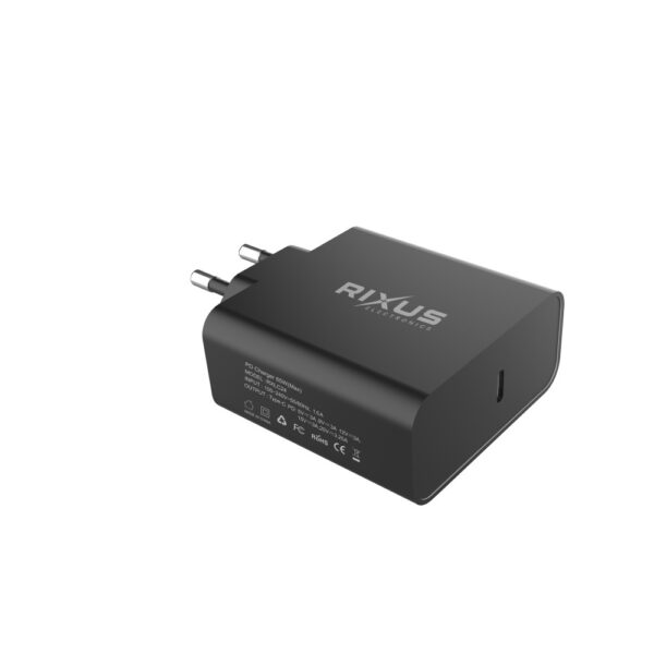 Rixus Universal USB-C Charger - 65W - Black - 2