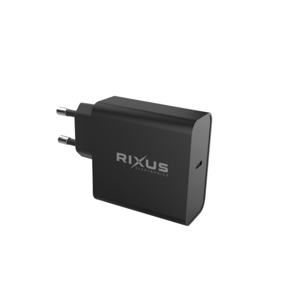 Rixus Universal USB-C Charger - 65W - Black