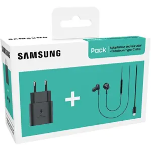 Samsung Pack Adapter + Earphones