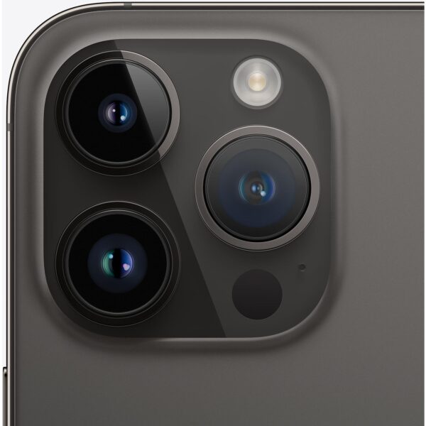 iPhone 14 Pro Max - Space Zwart - Achter Cameras