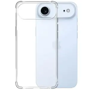 Siliconen hoesje voor Apple iPhone 17 Air - Schok bestendig - Transparant