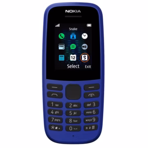 Nokia 105 - 2G - Blauw - Frontside