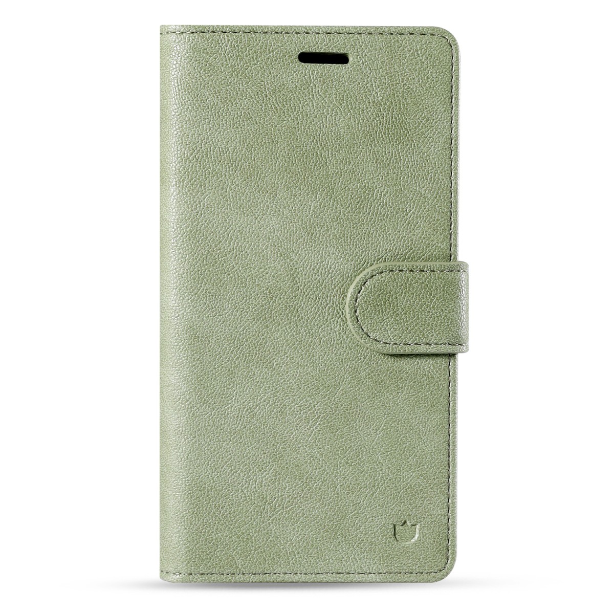 CaseMania Fine Grain 2-in-1 Magsafe Wallet Case – Iphone 17 Air- Pistache casemania-fine-grain-2-in-1-magsafe-wallet-case-iphone-17-series-pis-voorkant