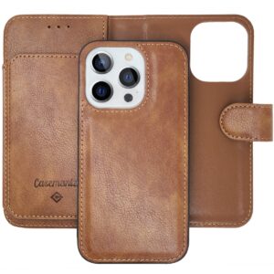 Casemania Multiple Pockets Magnetic 2-in-1 Wallet – Samsung S25 – Bruin Multiple Pockets Magnetic 2-in-1 Wallet - Samsung S series -1 brn