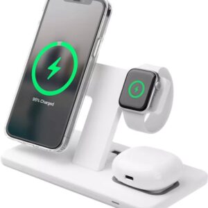 Fixed 3-in-1 Draadloze Oplaadstandaard met Snelladen Fixed-3in1 wireless charging