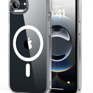 ESR Hybrid Case – iPhone 16e – Transparant esr-classic-hybrid-halolock-iphone-16e-hoesje-magsafe-transparant_1