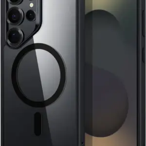 ESR Hybrid Case – Samsung Galaxy S25 – Zwart esr-classic-hybrid-samsung-galaxy-s25-ultra-hoesje-magsafe-qi2-clear-zwart_1