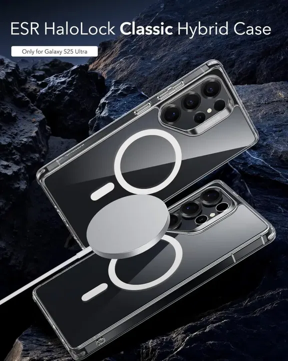 ESR Hybrid Case – Samsung Galaxy S25 – Transparant esr-classic-hybrid-samsung-galaxy-s25-ultra-hoesje-magsafe-qi2-transparant_2