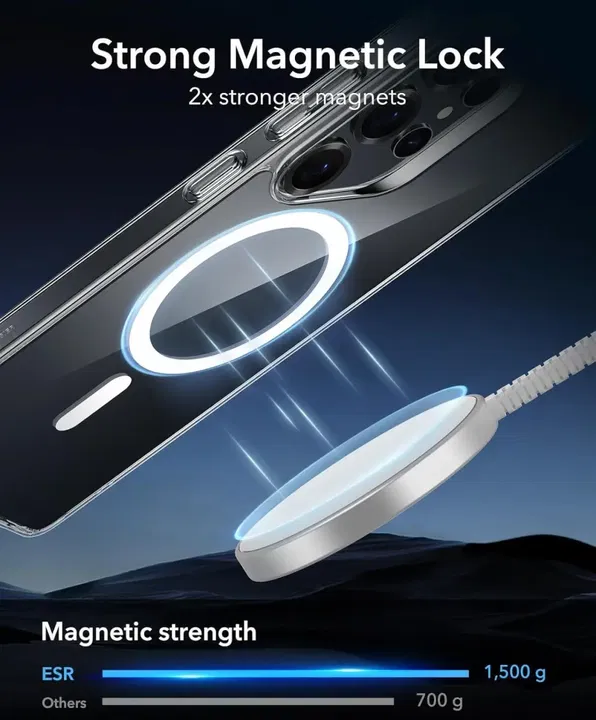 ESR Hybrid Case – Samsung Galaxy S25 – Transparant esr-classic-hybrid-samsung-galaxy-s25-ultra-hoesje-magsafe-qi2-transparant_4