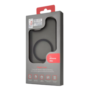 ScreenArmor MagAir Case – iPhone 16e – Zwart Screen armor iphone 16 zwart