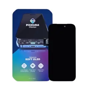 PIXDURA Apple iPhone 17 Pro Scherm en Digitizer – Soft-OLED Premium (IC Removable) – 120Hz PIXDURA For Apple iPhone 17 Pro Display And Digitizer Soft-OLED Premium (IC Removable) (120Hz)