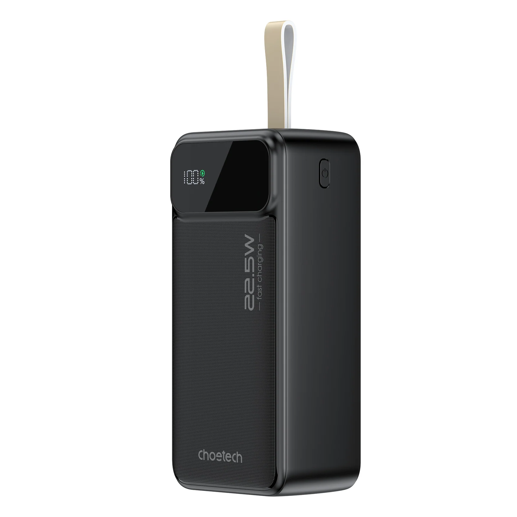 CHOETECH B731 Powerbank 40000mAh – 22,5W – Black CHOETECH B731 Powerbank 40000mAh – 22,5W – Zwart